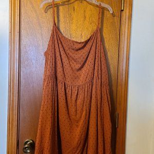 LOFT Strappy Swing Dress